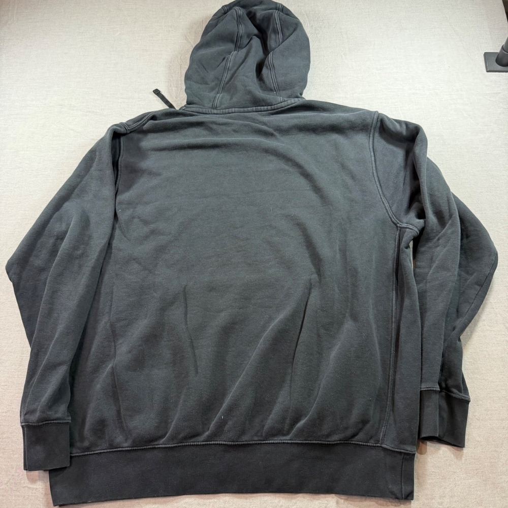 Nike Hoodie Mens Large Black Good Sportswear Club‎ Fleece Logo Pullover - Picture 7 of 8